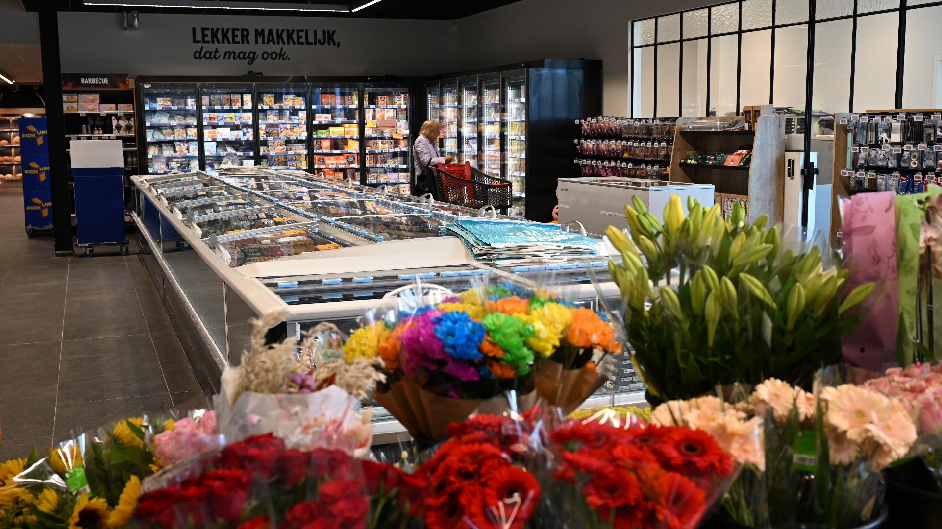 AD Delhaize Lebbeke, foto uit de winkel