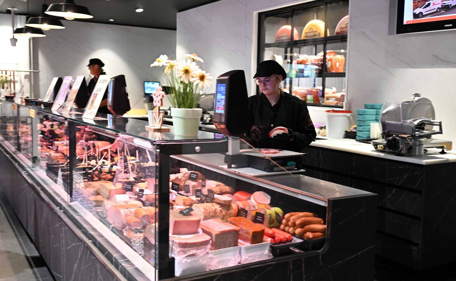 AD Delhaize Lebbeke, foto uit de winkel