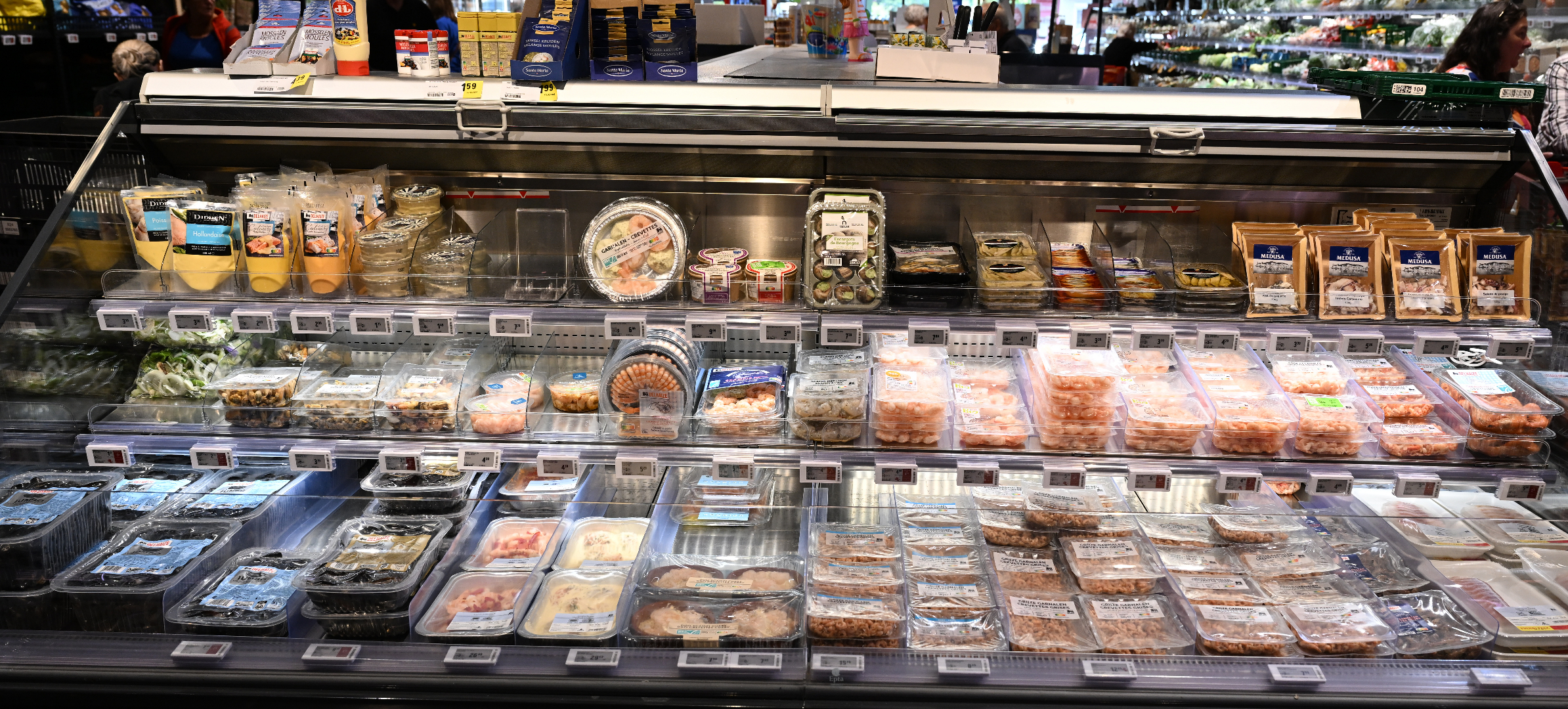 AD Delhaize Lebbeke, foto uit de winkel
