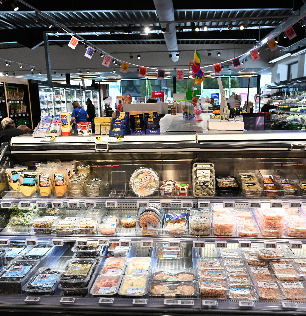 AD Delhaize Lebbeke, foto uit de winkel