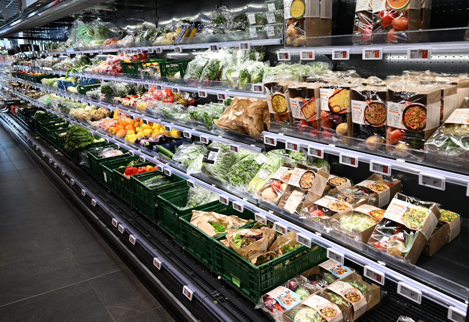 AD Delhaize Lebbeke, foto uit de winkel