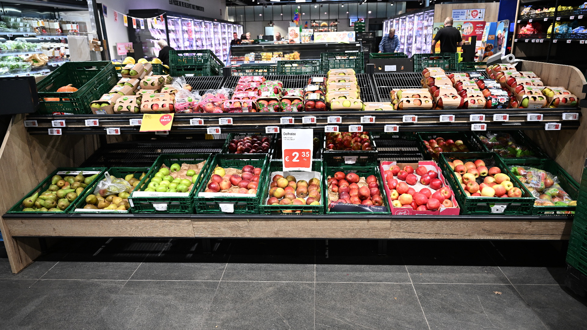 AD Delhaize Lebbeke, foto uit de winkel