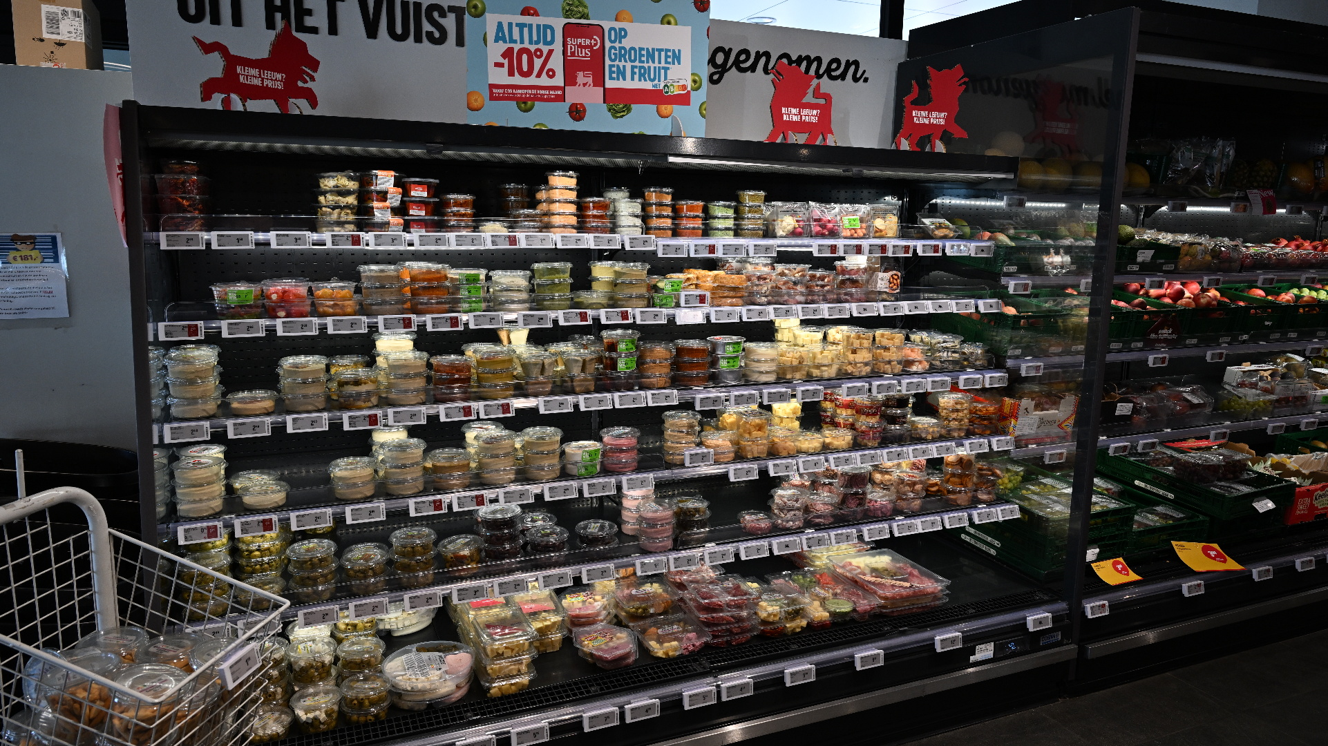 AD Delhaize Lebbeke, foto uit de winkel